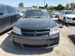 2014 Dodge Avenger Se Black vin: 1C3CDZAB3EN221936