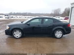 2014 Dodge Avenger Se Black vin: 1C3CDZAB3EN222357