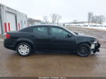 2014 Dodge Avenger Se Black vin: 1C3CDZAB3EN222357