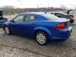 2014 Dodge Avenger Se Blue vin: 1C3CDZAB4EN104012