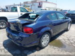 2014 Dodge Avenger Se Blue vin: 1C3CDZAB4EN119089