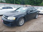 2014 Dodge Avenger Se Black vin: 1C3CDZAB4EN160323