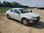 2014 Dodge Avenger Se White vin: 1C3CDZAB4EN195735