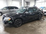 2014 Dodge Avenger Se Black vin: 1C3CDZAB4EN199459