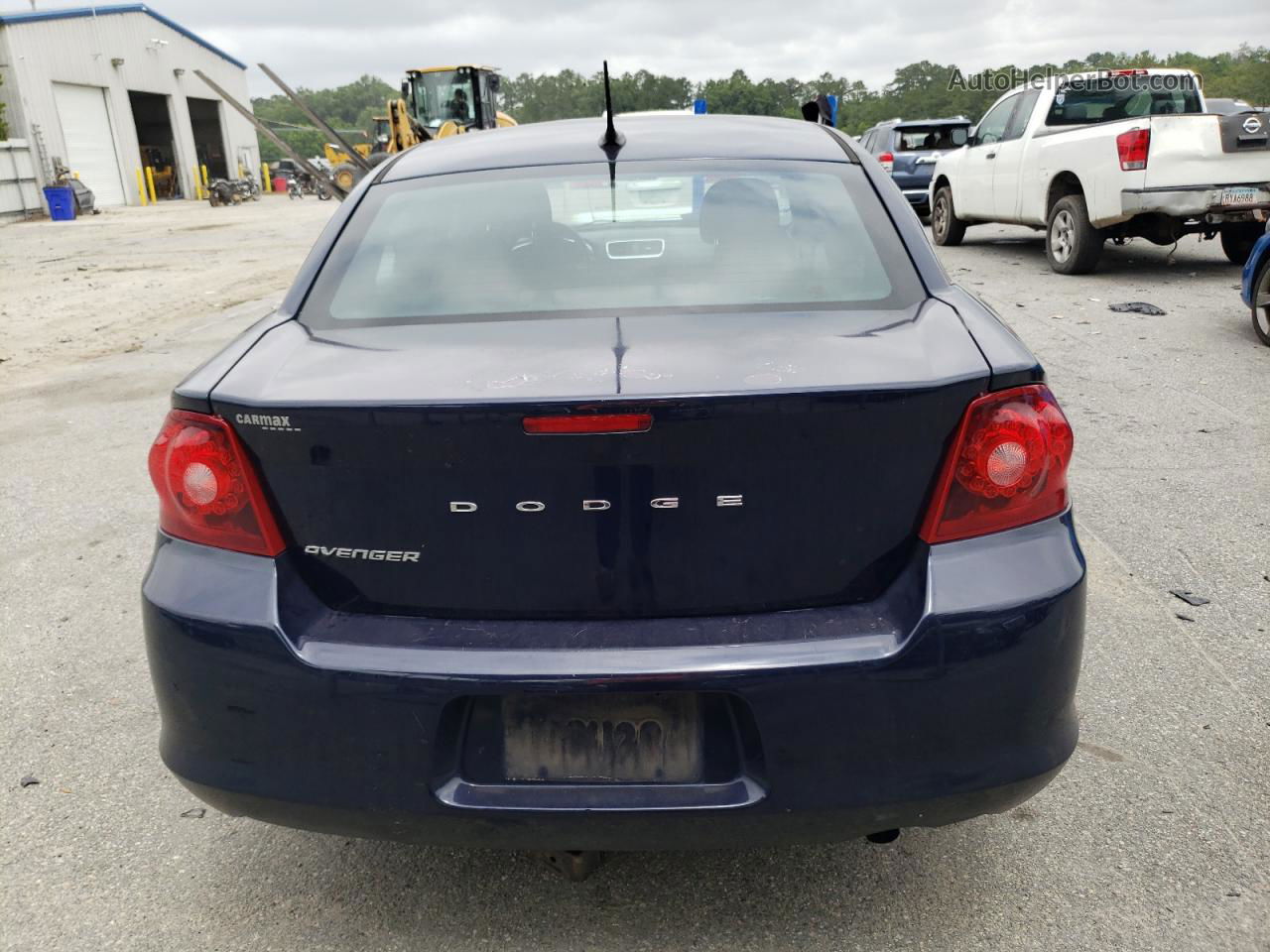 2014 Dodge Avenger Se Blue vin: 1C3CDZAB4EN237496