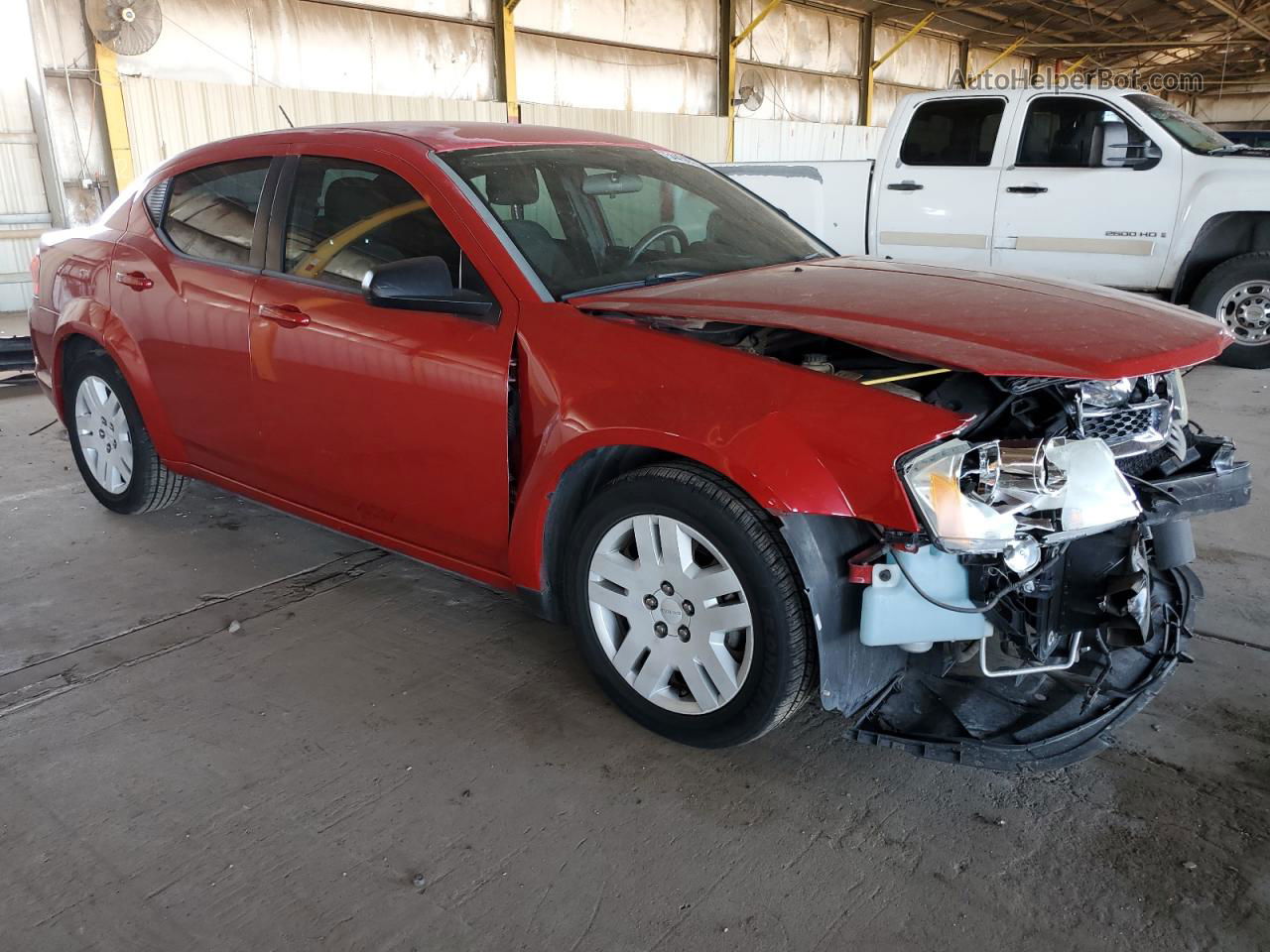 2014 Dodge Avenger Se Красный vin: 1C3CDZAB5EN111633