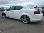 2014 Dodge Avenger Se White vin: 1C3CDZAB5EN160637