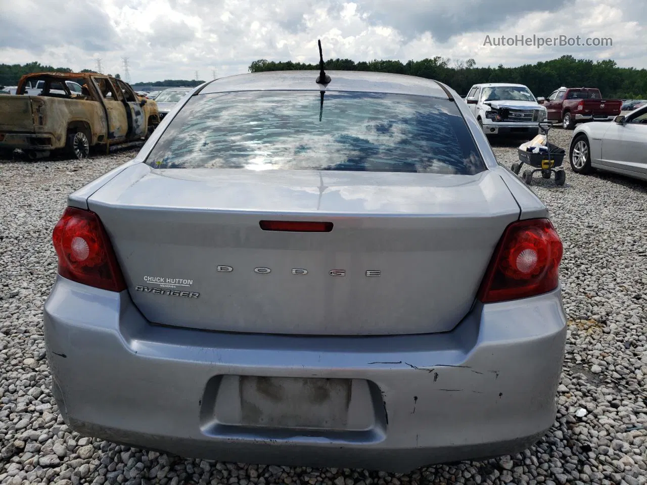 2014 Dodge Avenger Se Gray vin: 1C3CDZAB5EN161979