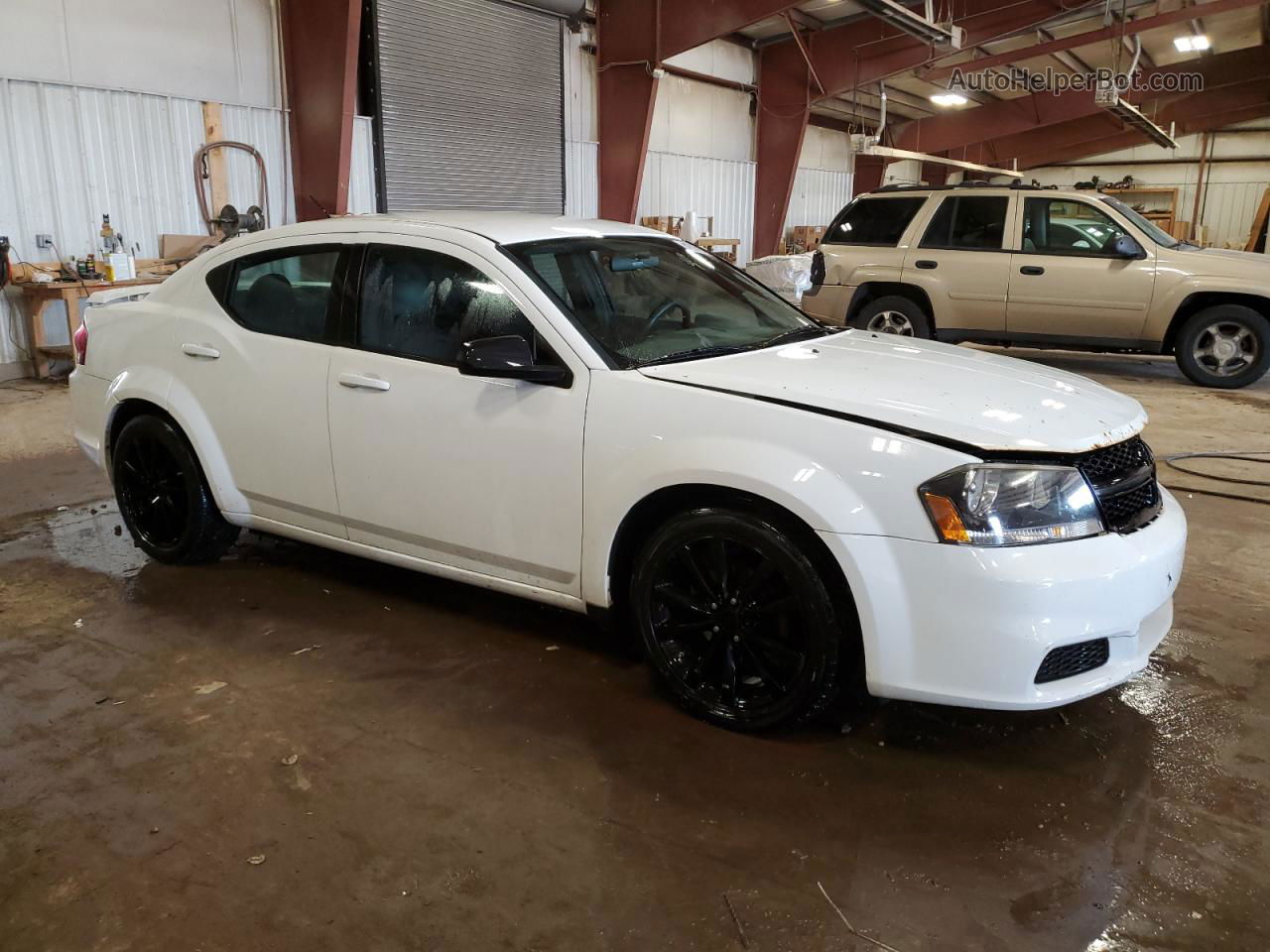 2014 Dodge Avenger Se Белый vin: 1C3CDZAB5EN189071