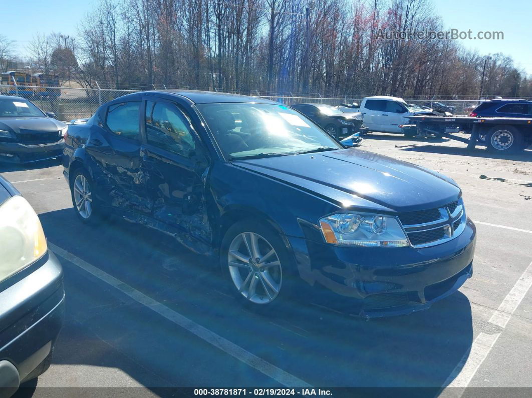 2014 Dodge Avenger Se Dark Blue vin: 1C3CDZAB5EN189149