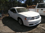 2014 Dodge Avenger Se Белый vin: 1C3CDZAB5EN220450