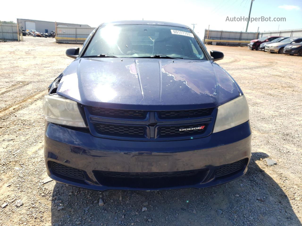 2014 Dodge Avenger Se Purple vin: 1C3CDZAB5EN223848