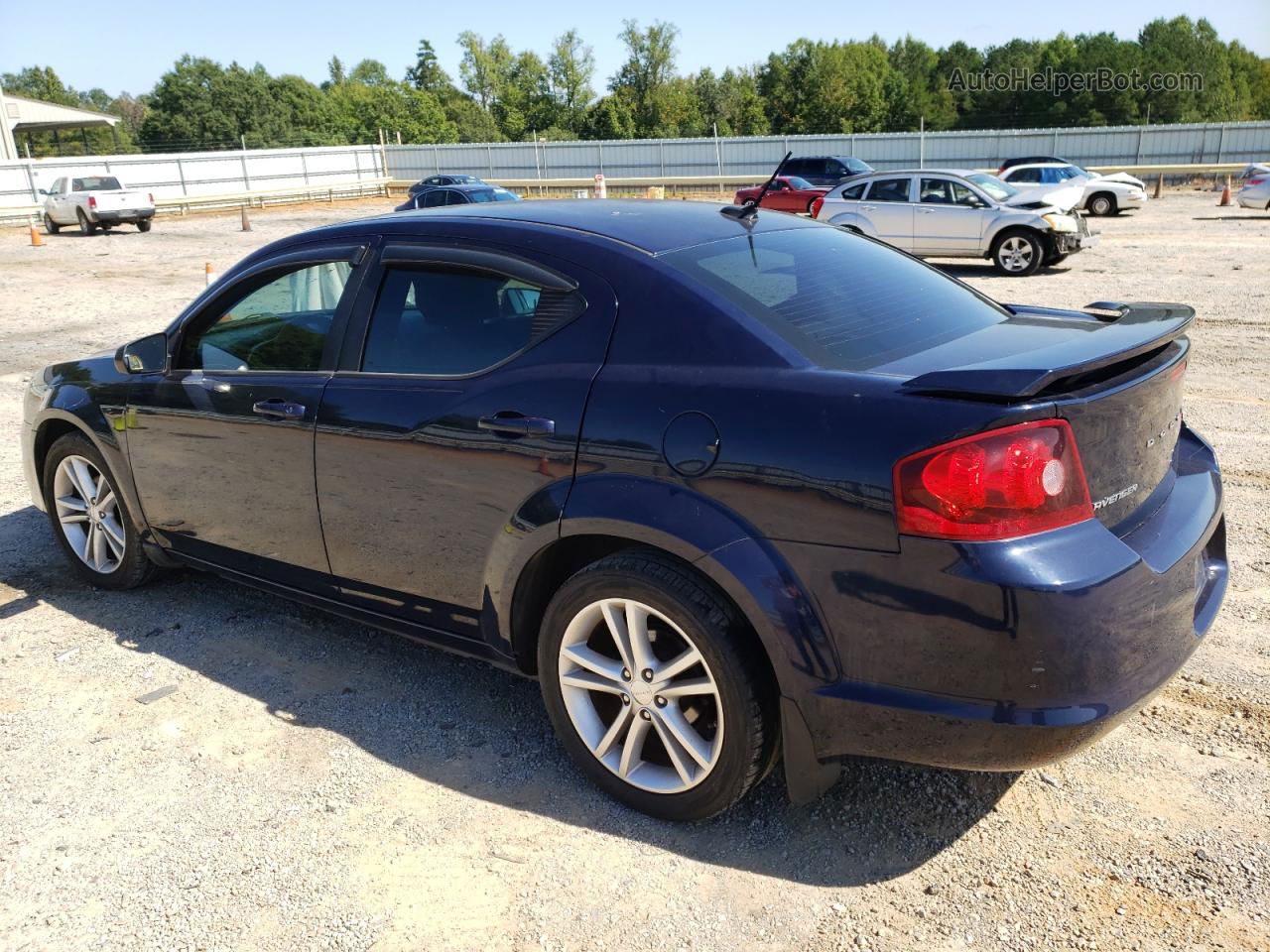 2014 Dodge Avenger Se Purple vin: 1C3CDZAB5EN223848