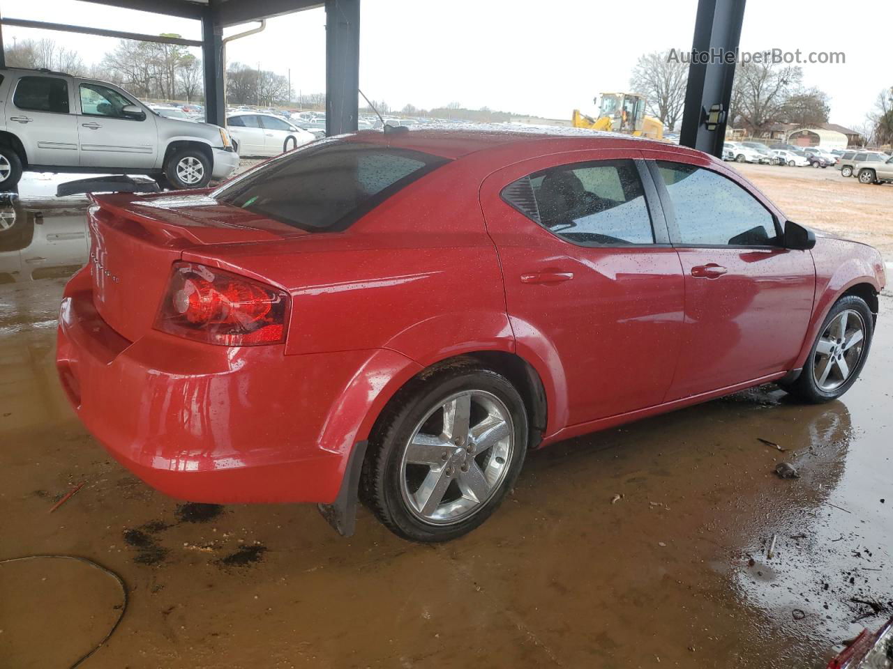 2014 Dodge Avenger Se Красный vin: 1C3CDZAB6EN110846