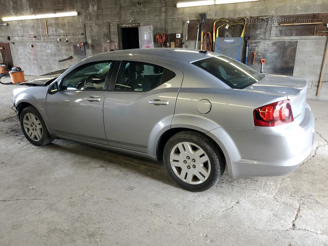 2014 Dodge Avenger Se Gray vin: 1C3CDZAB6EN111219