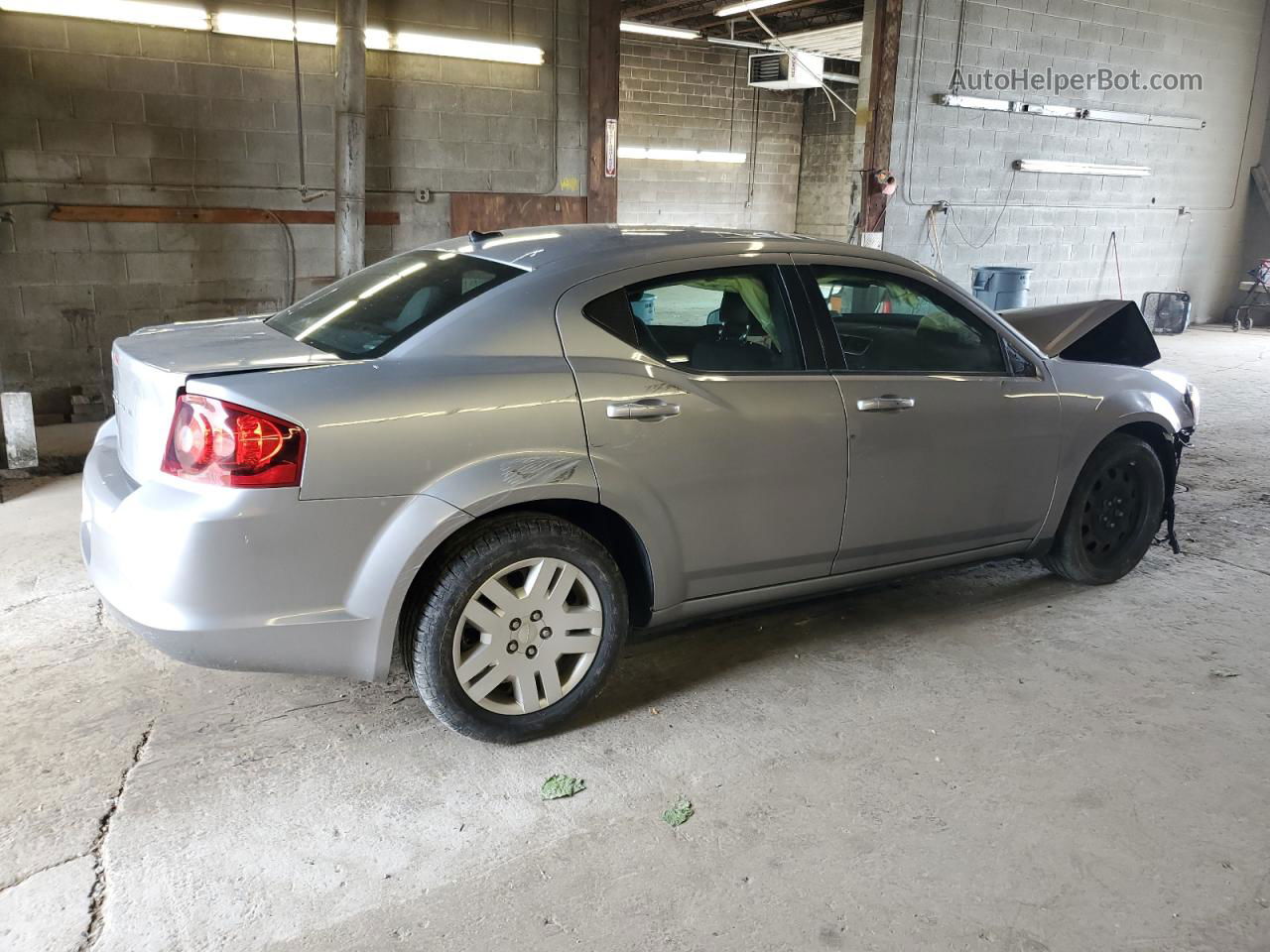 2014 Dodge Avenger Se Gray vin: 1C3CDZAB6EN111219