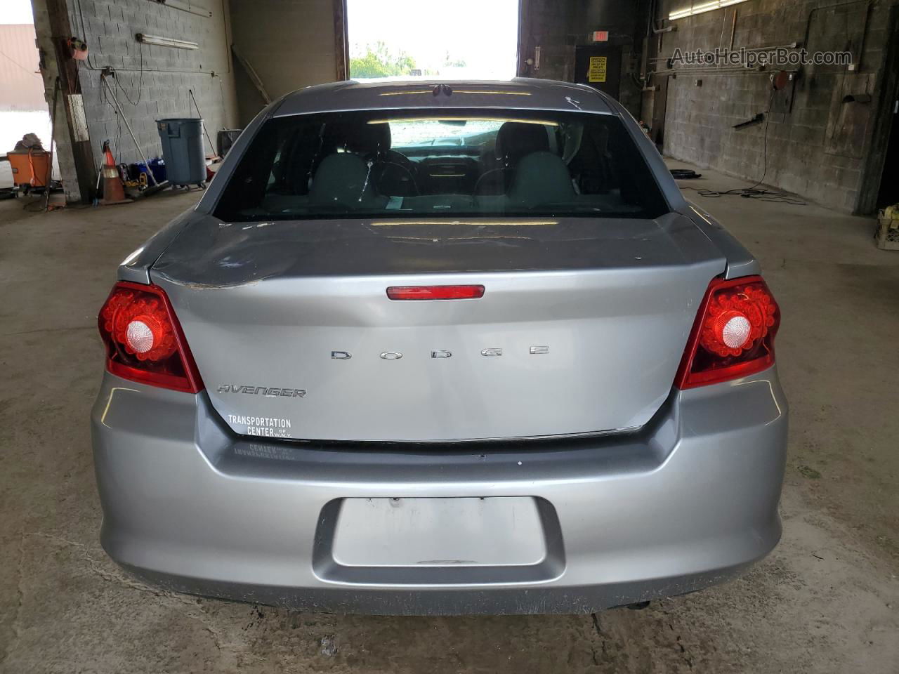 2014 Dodge Avenger Se Gray vin: 1C3CDZAB6EN111219