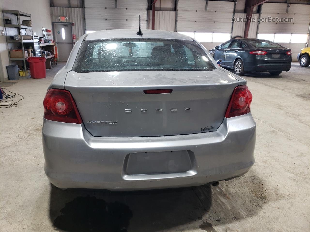 2014 Dodge Avenger Se Silver vin: 1C3CDZAB6EN169945