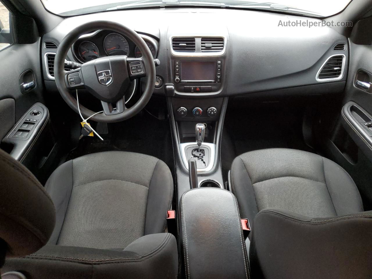 2014 Dodge Avenger Se Черный vin: 1C3CDZAB6EN188060