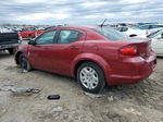 2014 Dodge Avenger Se Red vin: 1C3CDZAB6EN196403