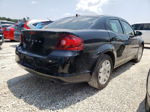 2014 Dodge Avenger Se Black vin: 1C3CDZAB6EN214379