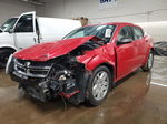 2014 Dodge Avenger Se Red vin: 1C3CDZAB6EN216441