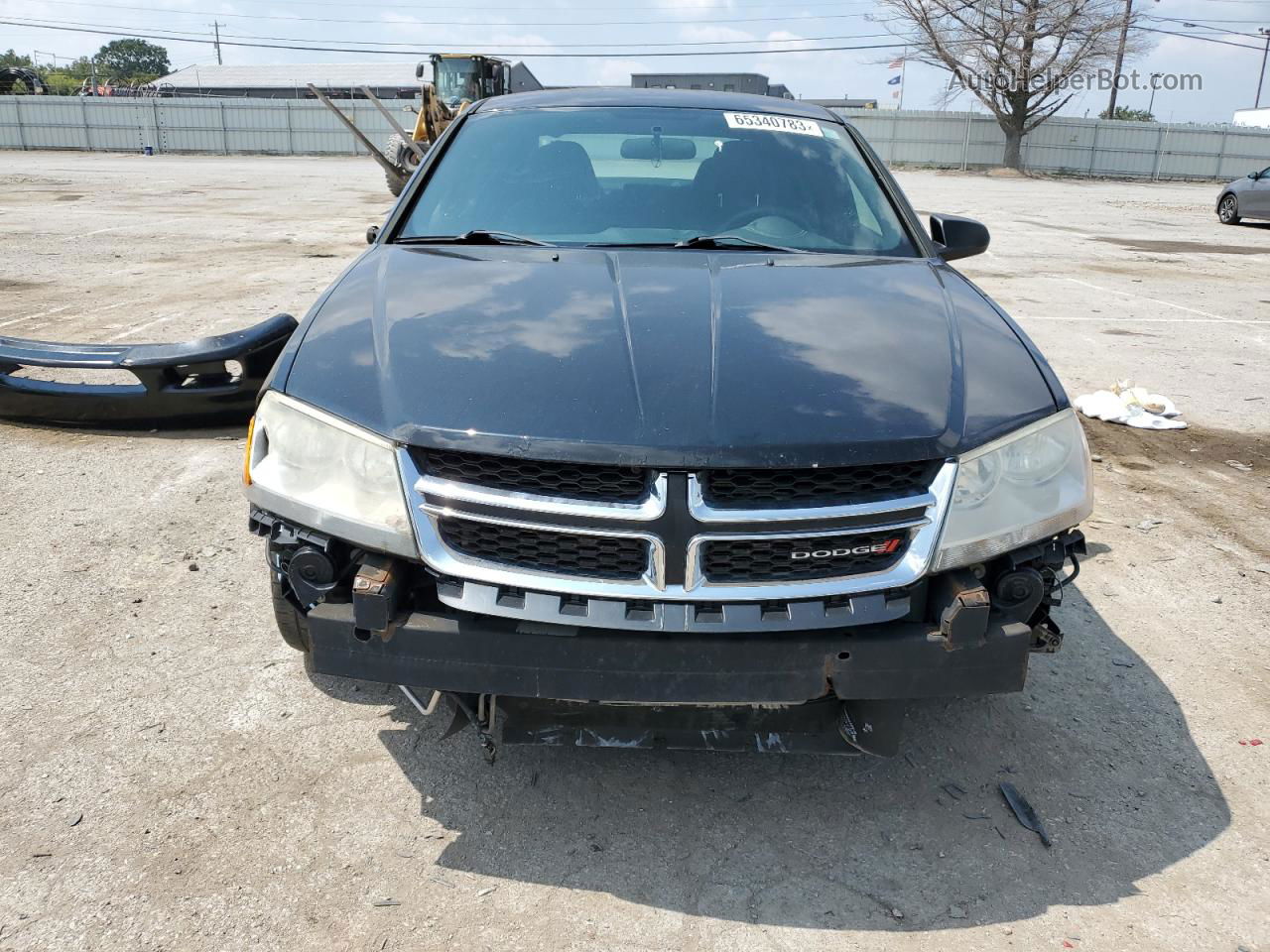 2014 Dodge Avenger Se Black vin: 1C3CDZAB6EN222367