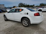 2014 Dodge Avenger Se White vin: 1C3CDZAB6EN223258