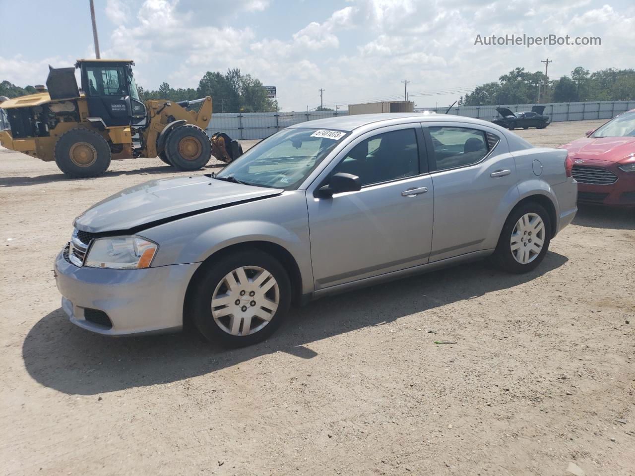 2014 Dodge Avenger Se Серебряный vin: 1C3CDZAB6EN226421