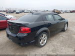 2014 Dodge Avenger Se Черный vin: 1C3CDZAB7EN140485