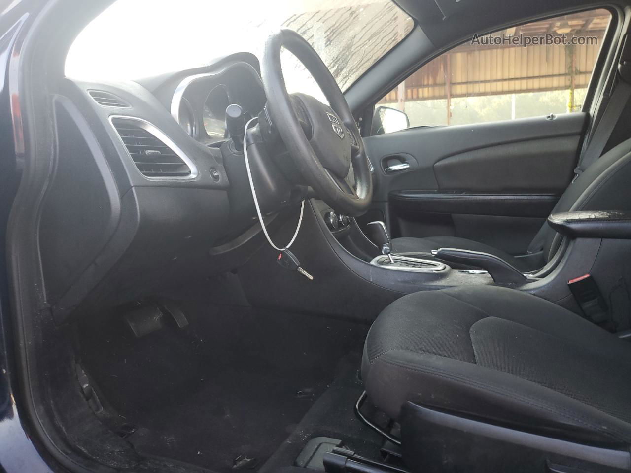 2014 Dodge Avenger Se Синий vin: 1C3CDZAB7EN187905