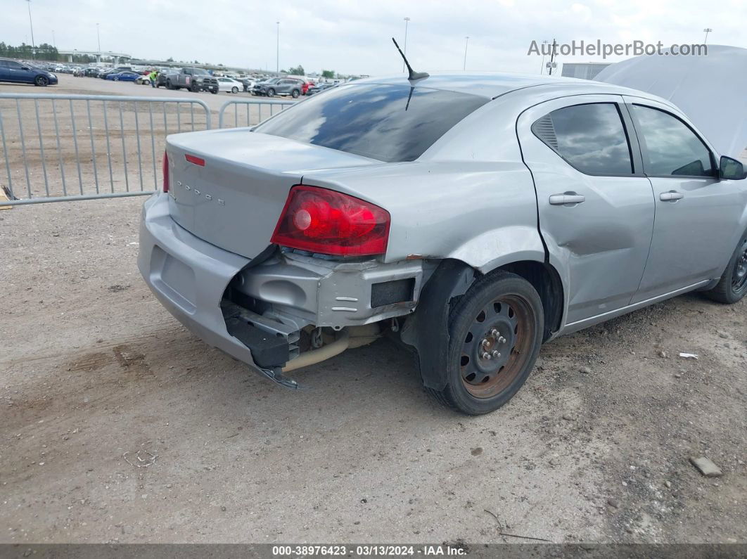 2014 Dodge Avenger Se Серый vin: 1C3CDZAB7EN190853