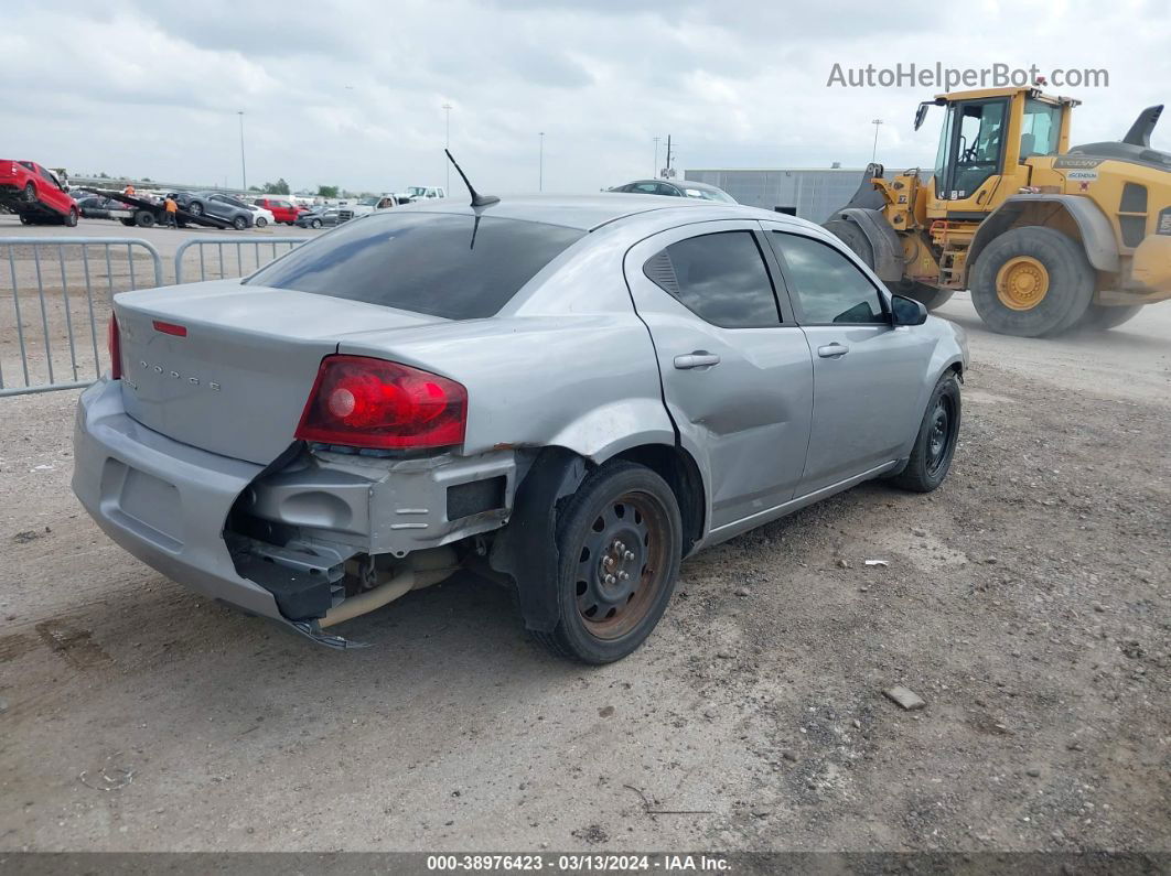 2014 Dodge Avenger Se Серый vin: 1C3CDZAB7EN190853