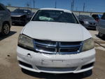 2014 Dodge Avenger Se White vin: 1C3CDZAB7EN200782