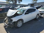 2014 Dodge Avenger Se White vin: 1C3CDZAB7EN214634