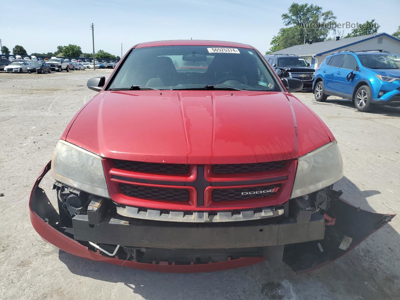 2014 Dodge Avenger Se Красный vin: 1C3CDZAB7EN226542