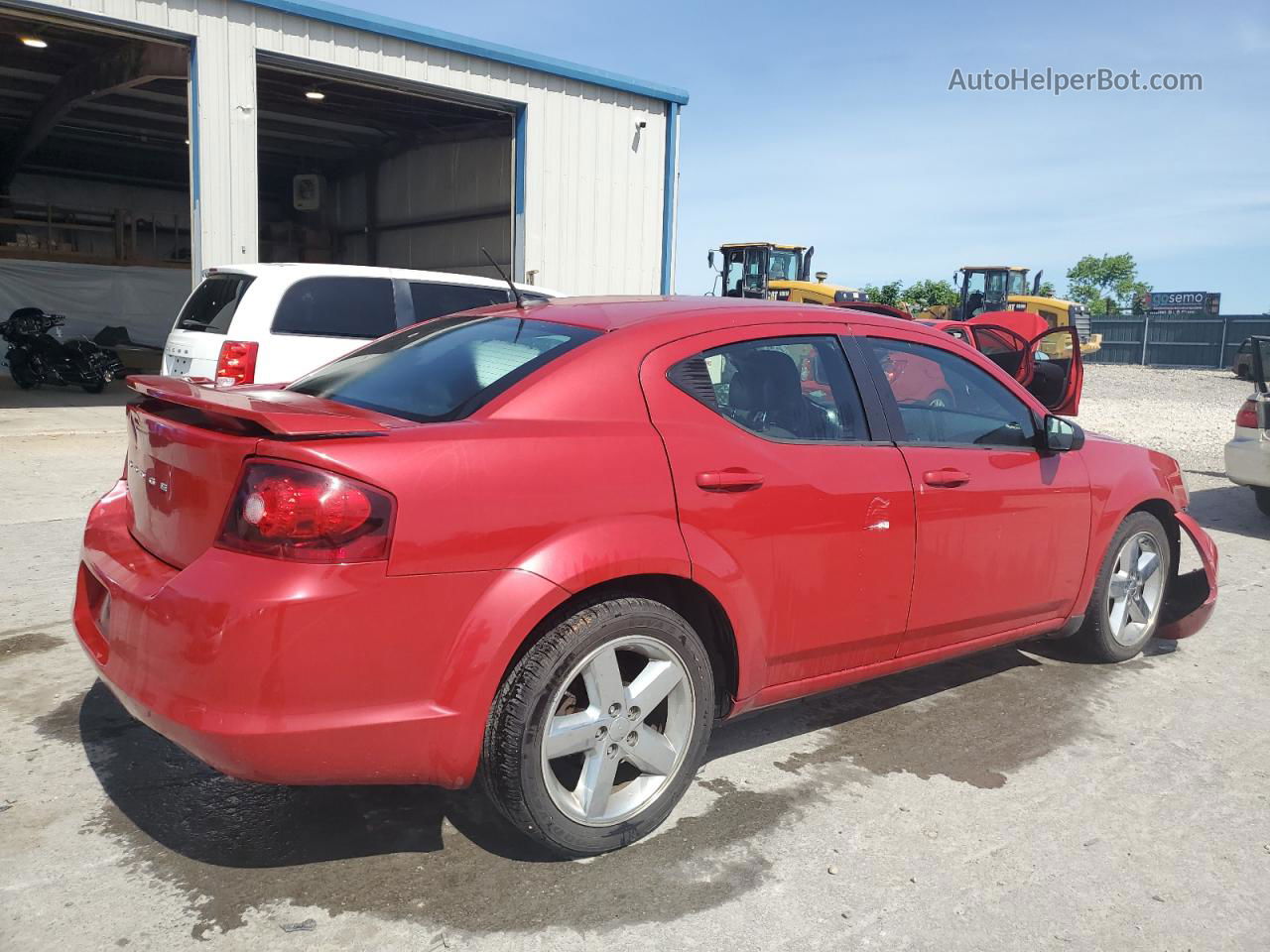 2014 Dodge Avenger Se Красный vin: 1C3CDZAB7EN226542