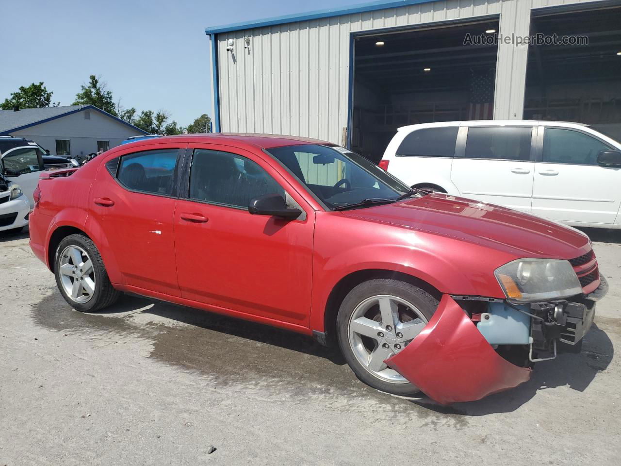 2014 Dodge Avenger Se Красный vin: 1C3CDZAB7EN226542