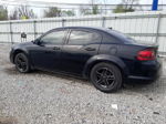 2014 Dodge Avenger Se Black vin: 1C3CDZAB8EN187539