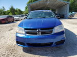 2014 Dodge Avenger Se Синий vin: 1C3CDZAB8EN187718