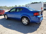 2014 Dodge Avenger Se Синий vin: 1C3CDZAB8EN187718