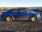 2014 Dodge Avenger Se Blue vin: 1C3CDZAB8EN224623