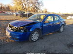 2014 Dodge Avenger Se Blue vin: 1C3CDZAB8EN224623