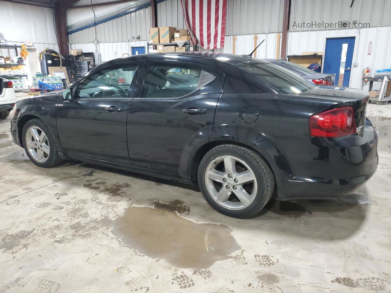 2014 Dodge Avenger Se Black vin: 1C3CDZAB9EN108900