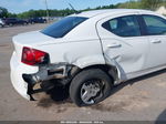 2014 Dodge Avenger Se White vin: 1C3CDZAB9EN126166