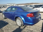 2014 Dodge Avenger Se Blue vin: 1C3CDZAB9EN139953