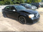 2014 Dodge Avenger Se Black vin: 1C3CDZAB9EN147857