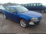 2014 Dodge Avenger Se Синий vin: 1C3CDZAB9EN166800