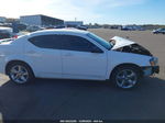 2014 Dodge Avenger Se White vin: 1C3CDZAB9EN219799