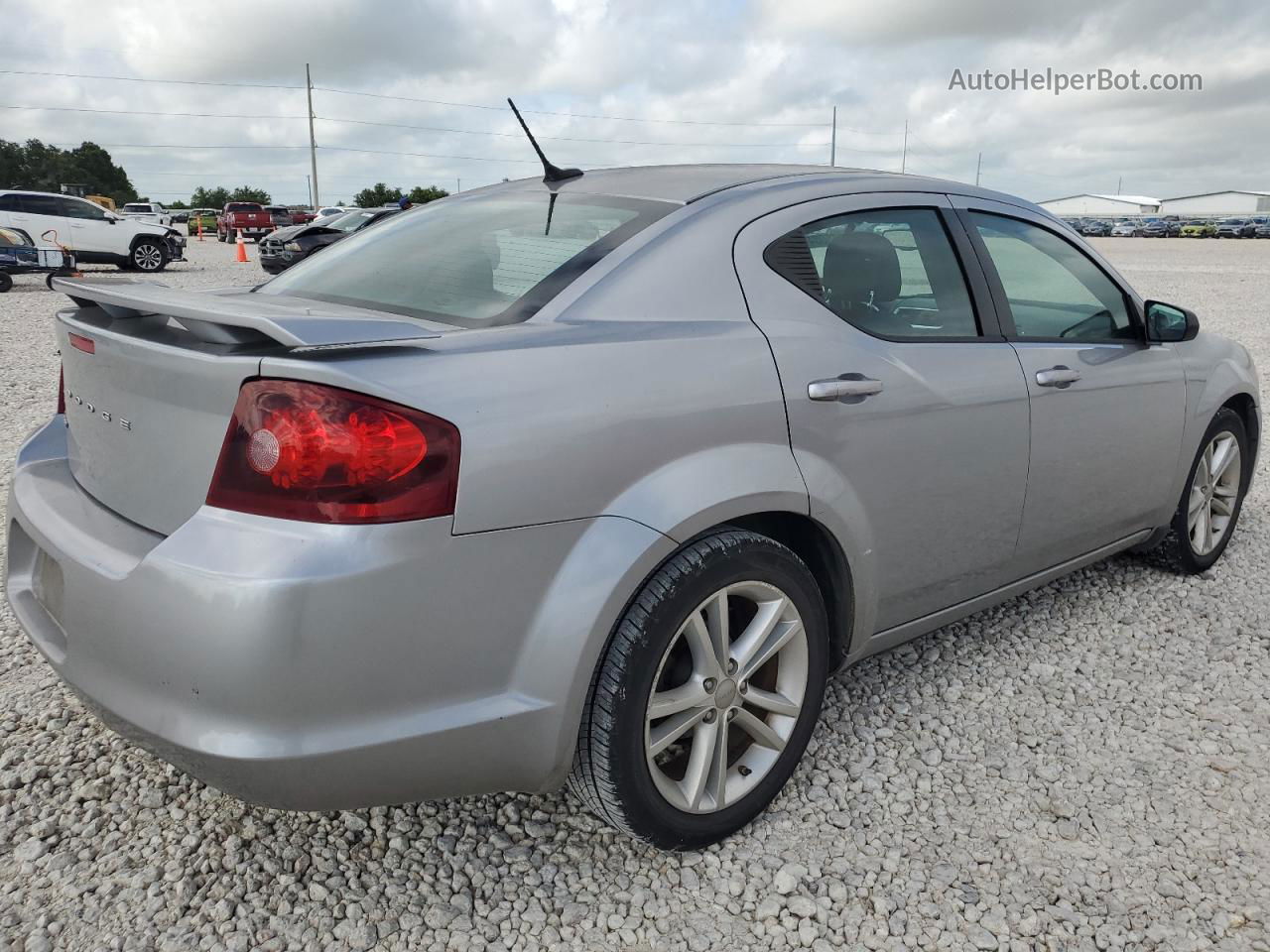 2014 Dodge Avenger Se Gray vin: 1C3CDZAB9EN223948